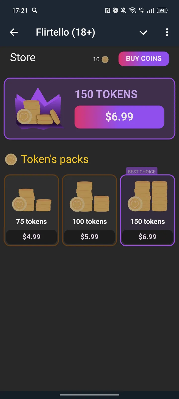 Flirtello (18 ) — Screenshot 4