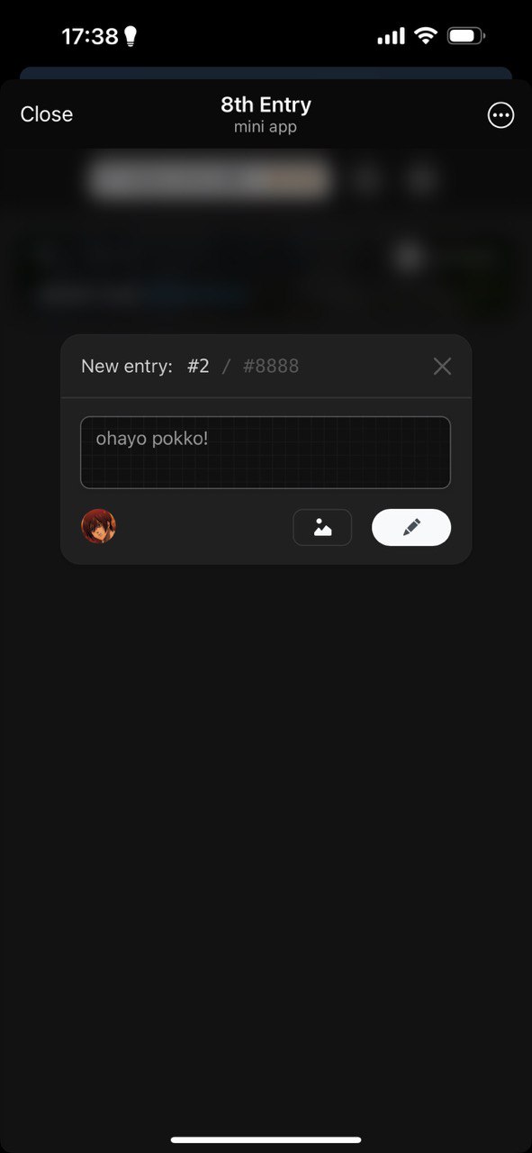 8th Entry — Screenshot 1