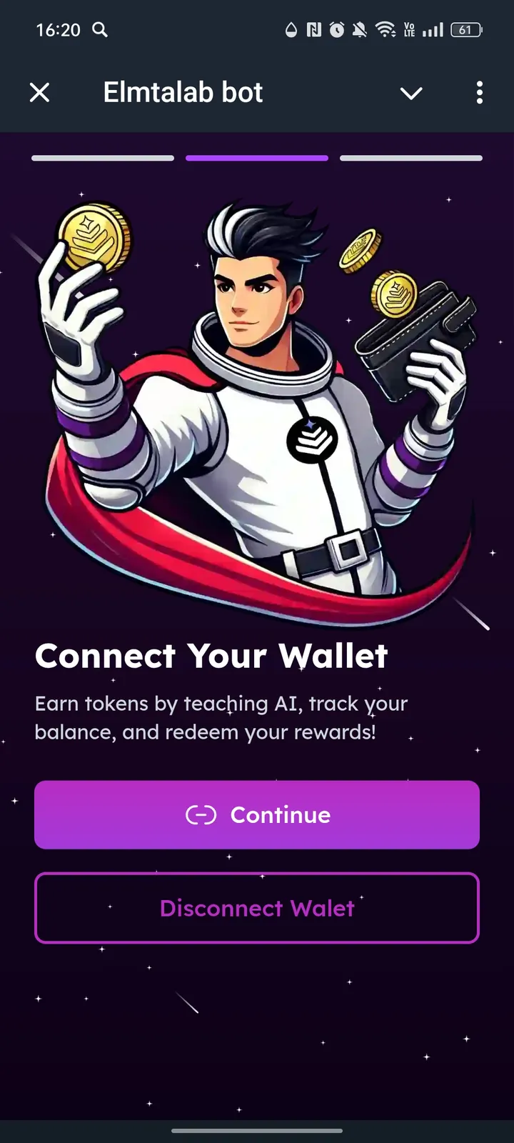 Elmtalab bot — Screenshot 2