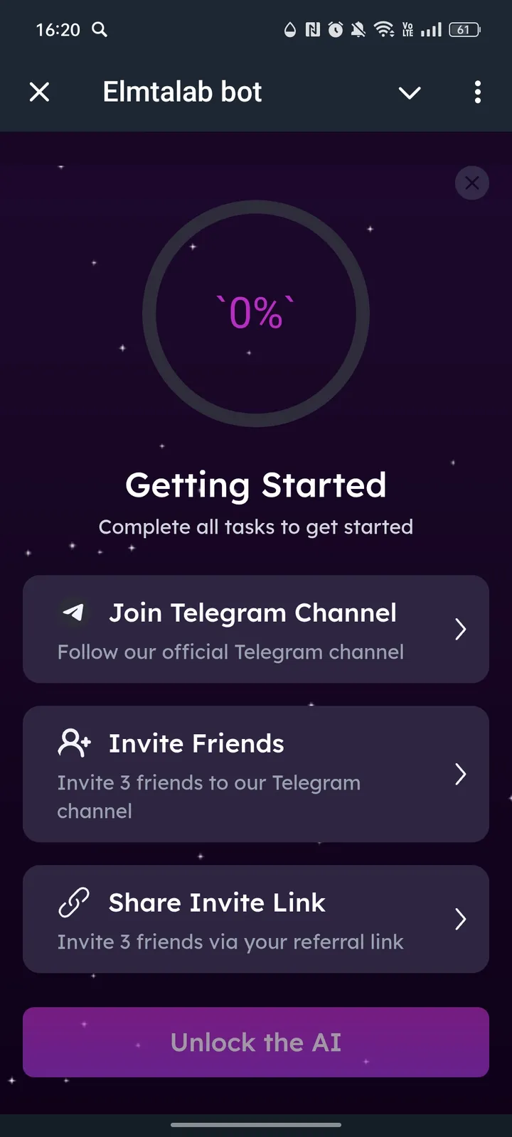 Elmtalab bot — Screenshot 4