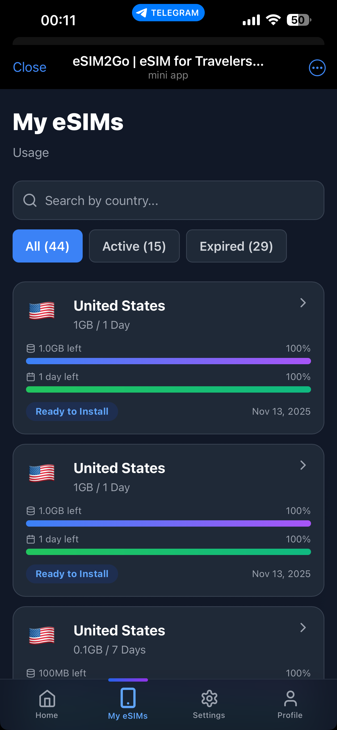 eSIM2Go | eSIM for Travelers & Digital Nomads — Screenshot 3