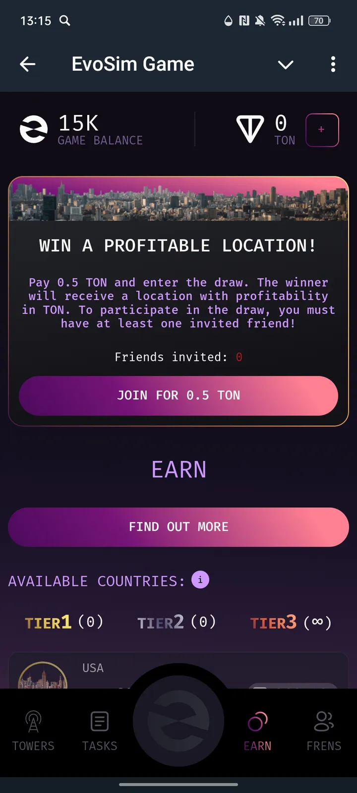 EvoSim Game — Screenshot 3