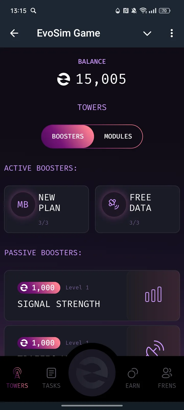 EvoSim Game — Screenshot 4