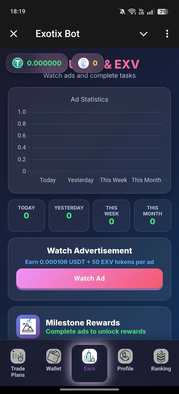 Exotix Bot — Screenshot 3