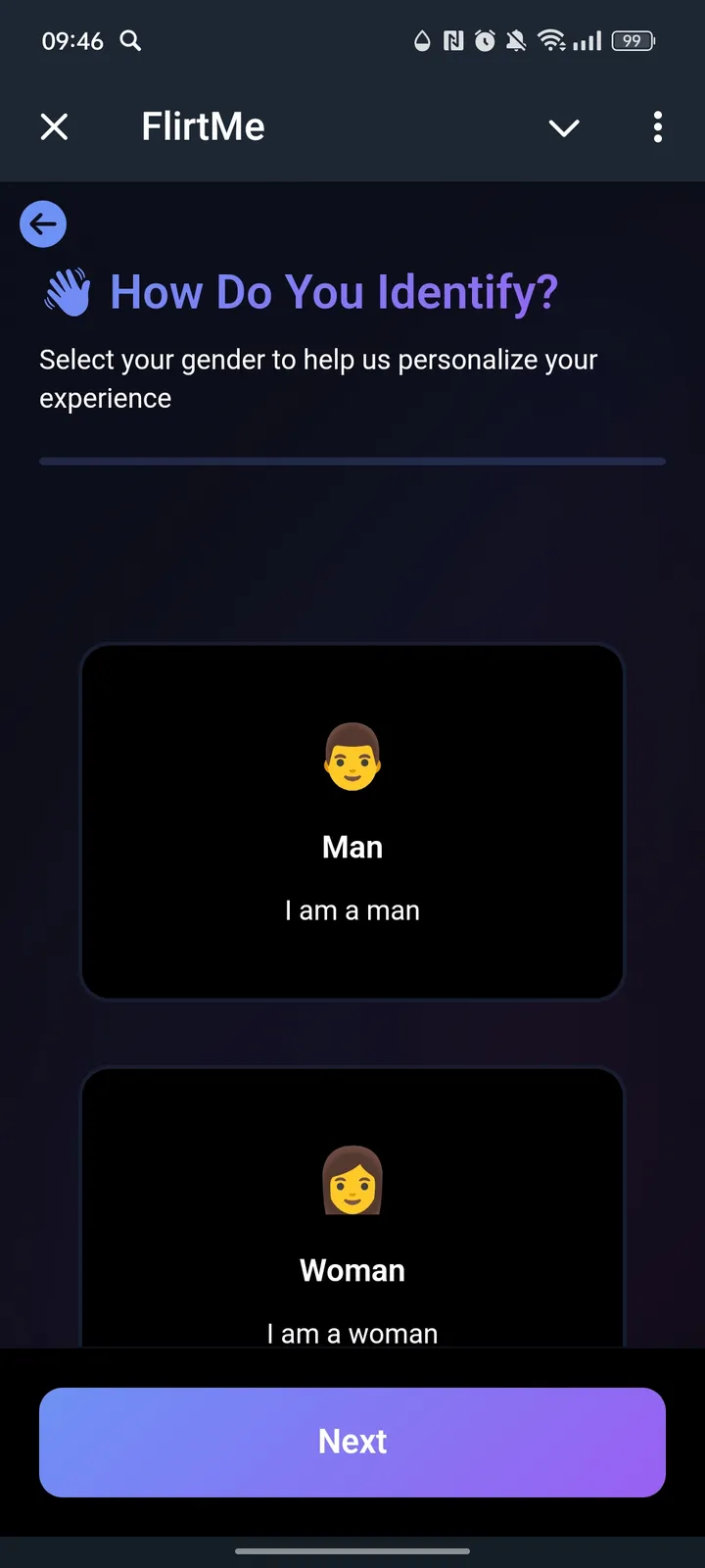 FlirtMe — Screenshot 2