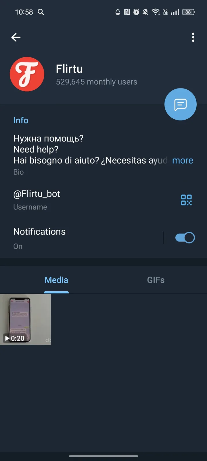 Flirtu — Screenshot 3