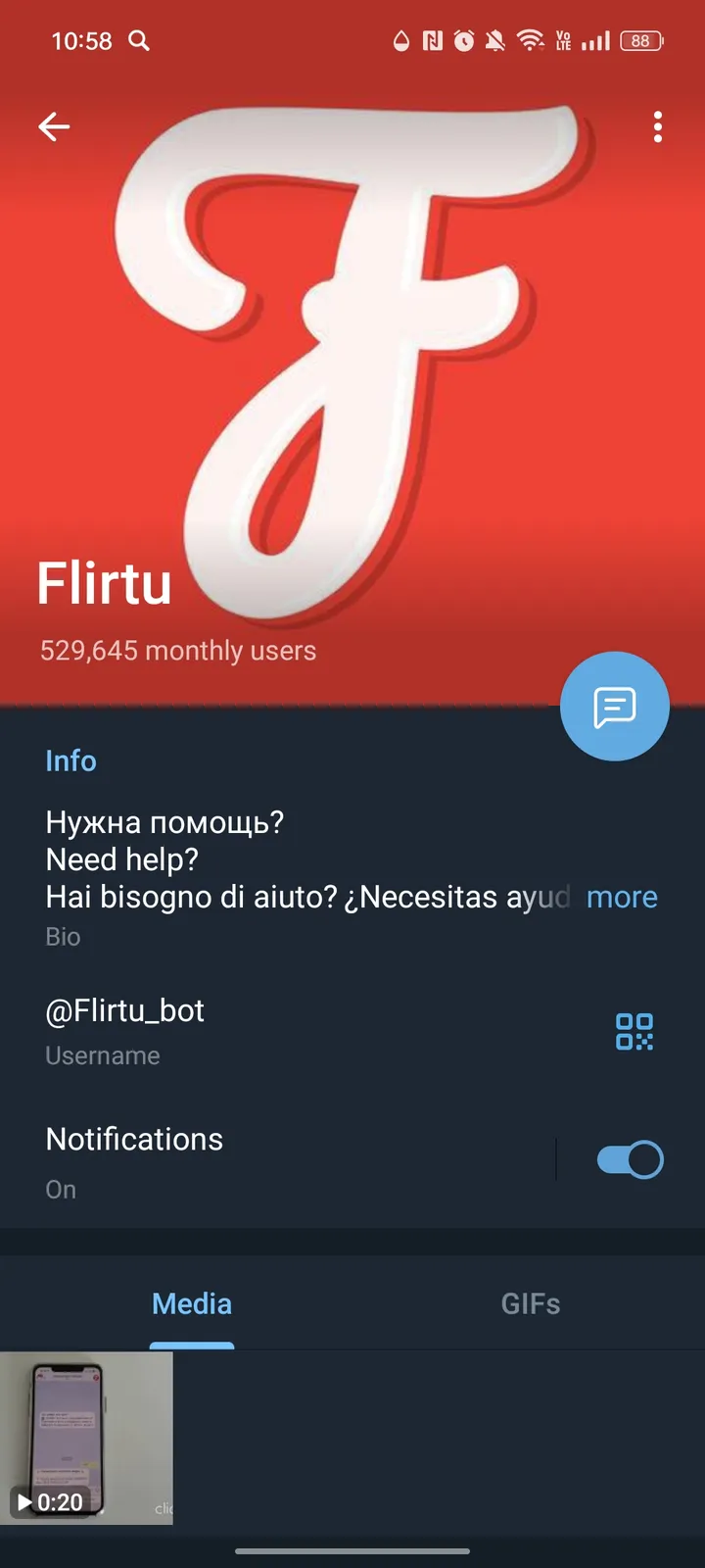 Flirtu — Screenshot 4