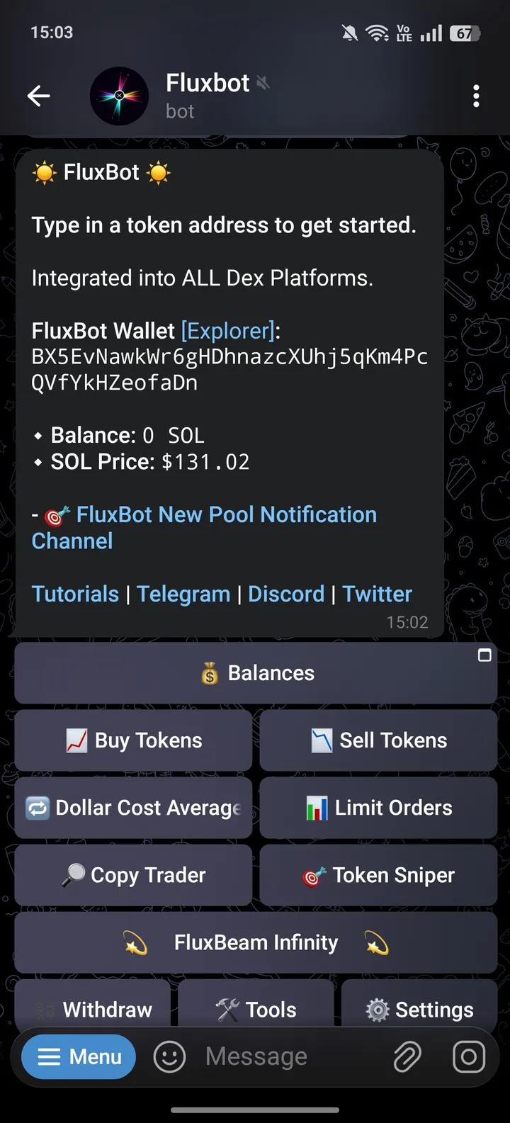 Fluxbot — Screenshot 4