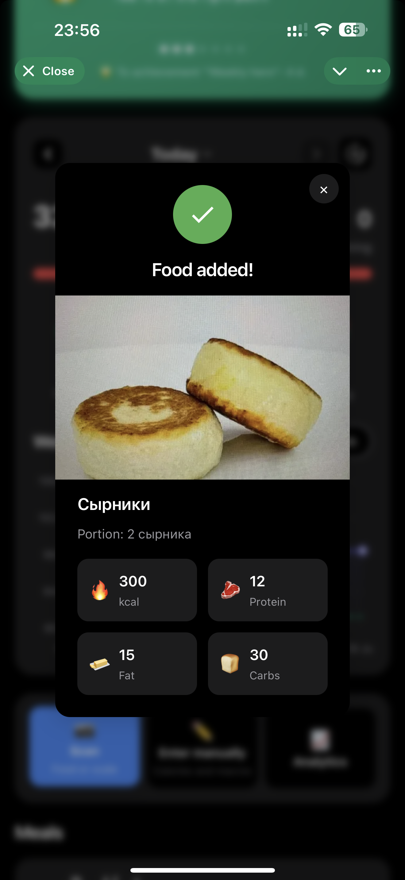 FlyEat AI • Photo Calories • Food Diary Bot — Screenshot 3
