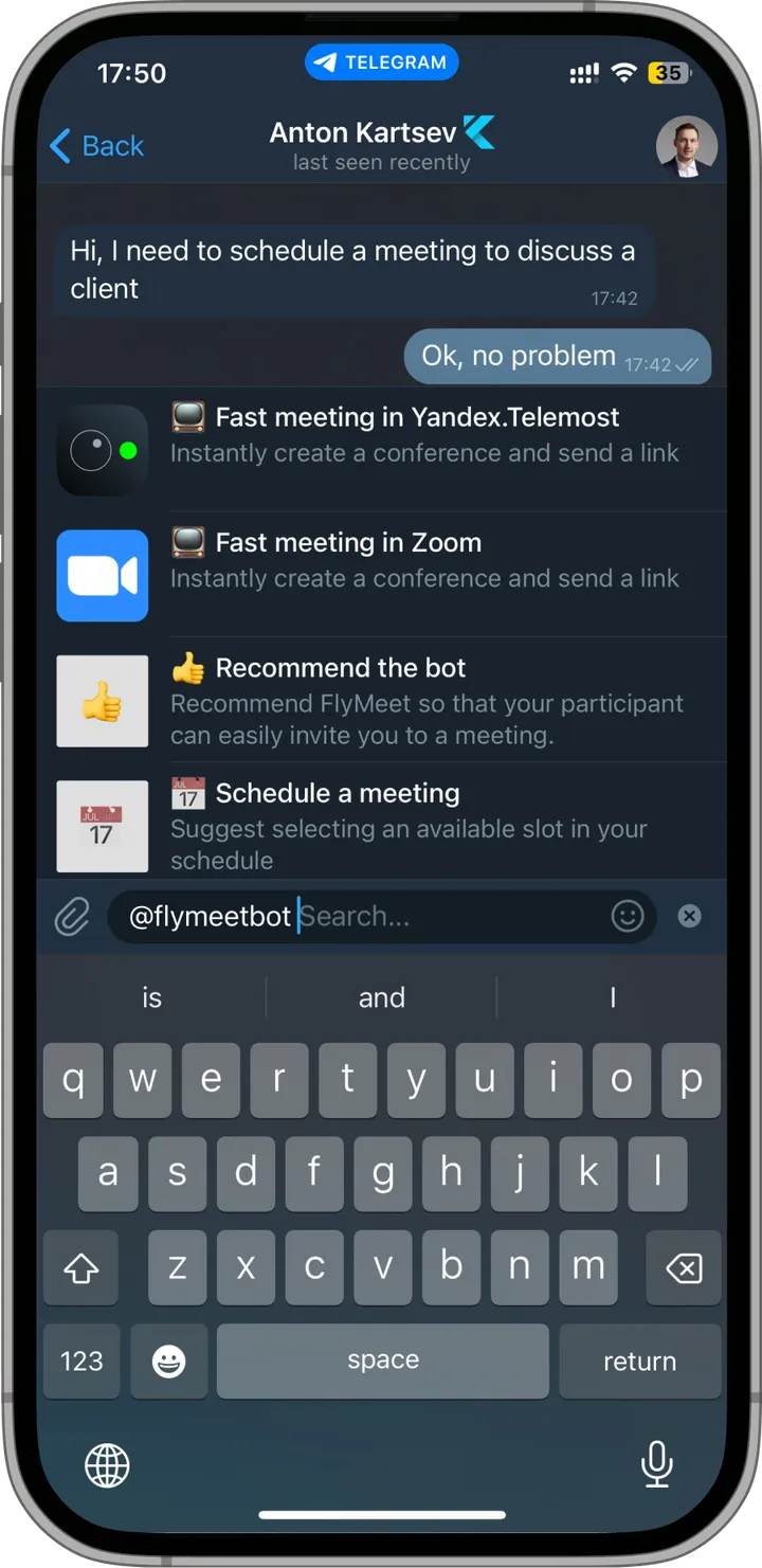 FlyMeet AI - Scheduler with Zoom, GPT, and Calendar Integration — Screenshot 5