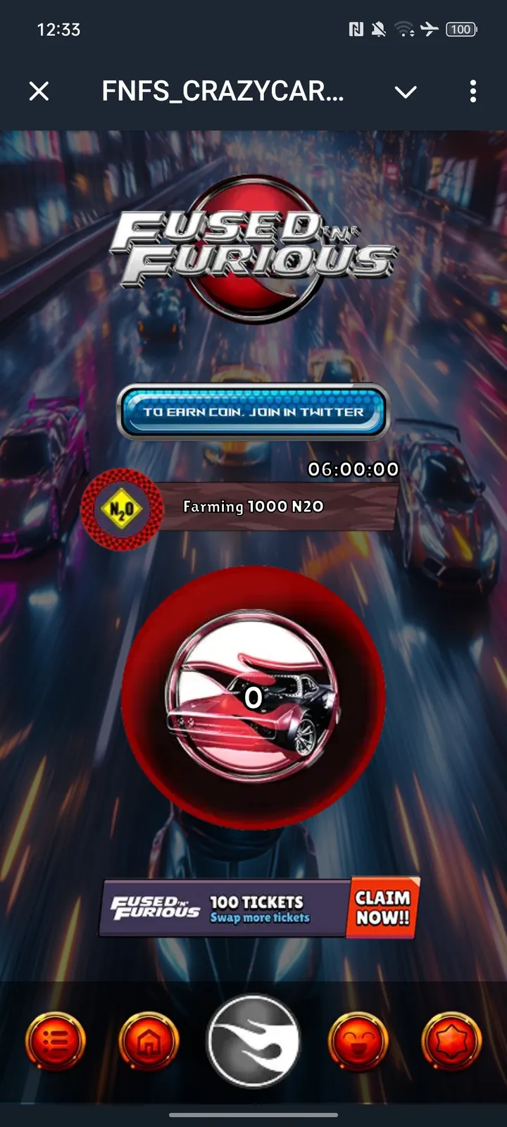 FNFS_CRAZYCAR_bot — Screenshot 1