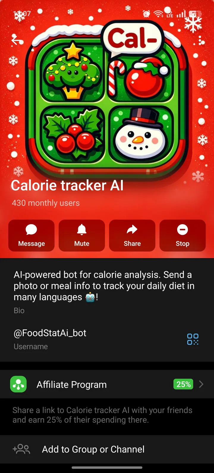 Calorie tracker AI — Screenshot 4