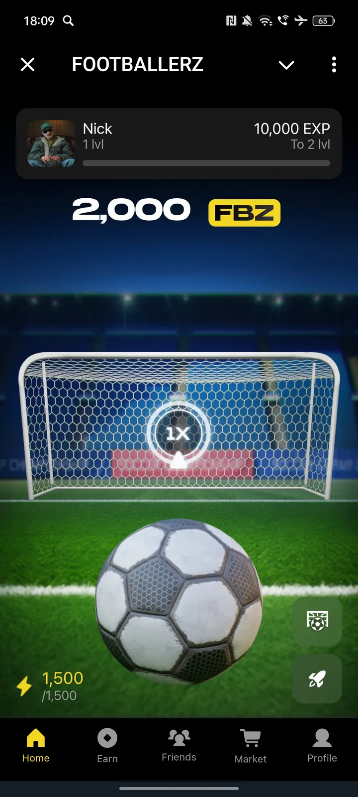 FOOTBALLERZ — Screenshot 1