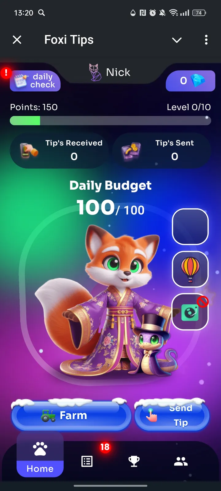 Foxi Tips — Screenshot 1