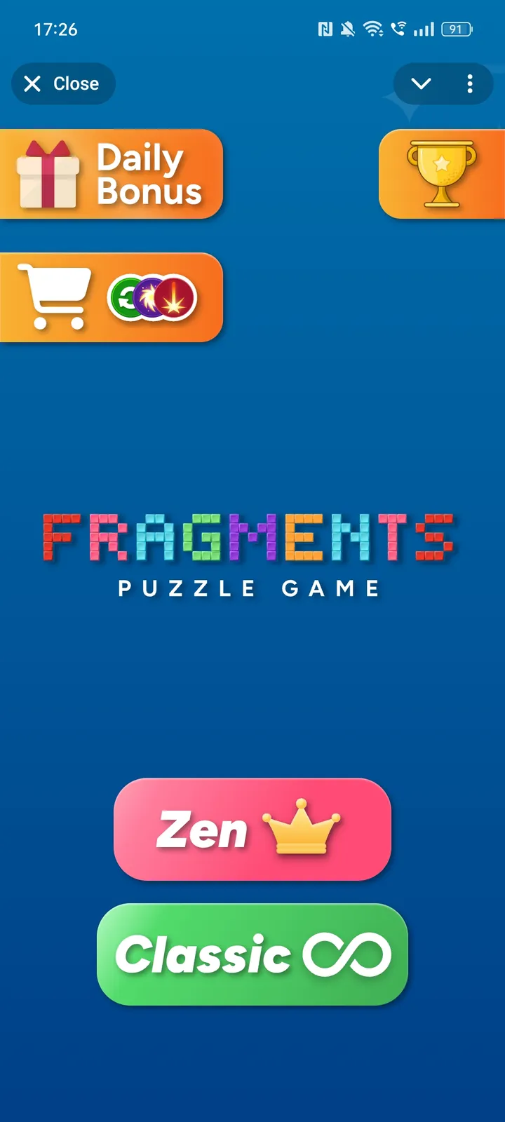 FRAGMENTS — Screenshot 1