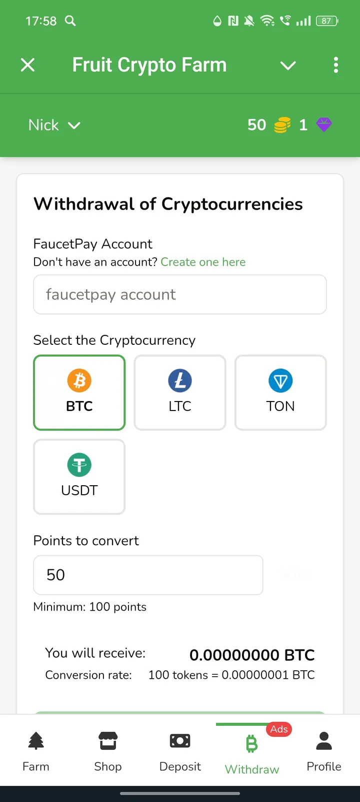 Fruit Crypto Farm — Screenshot 4