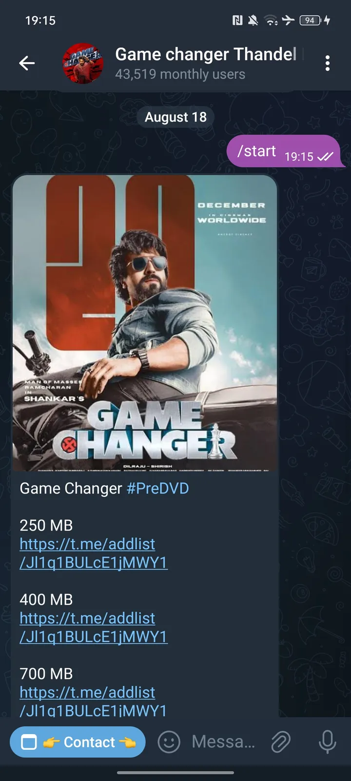 Game changer Thandel Movie — Screenshot 3