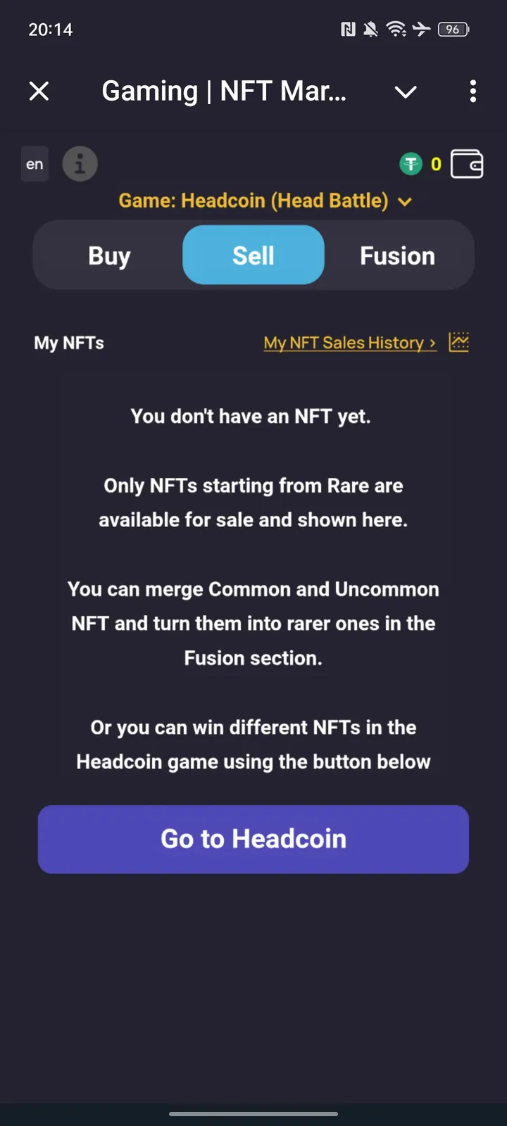 Gaming | NFT Marketplace — Screenshot 2
