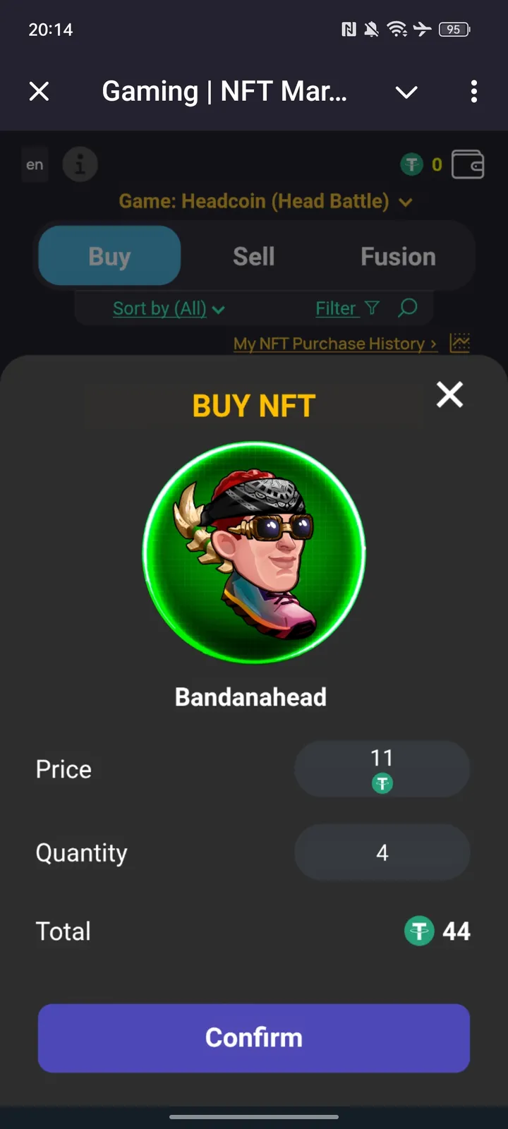 Gaming | NFT Marketplace — Screenshot 4