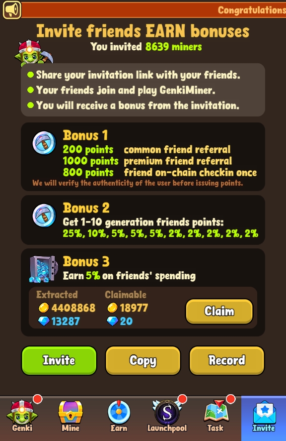 GenkiMiner — Screenshot 5