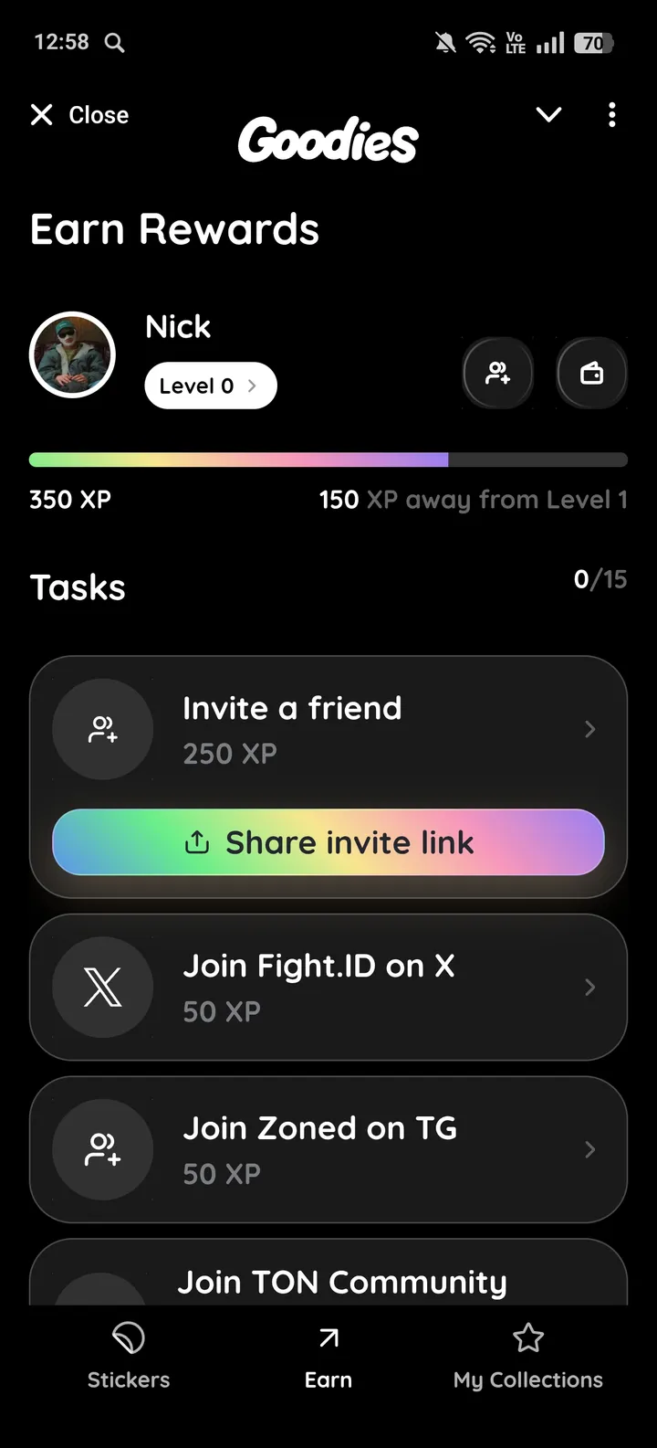 Goodies — Screenshot 1