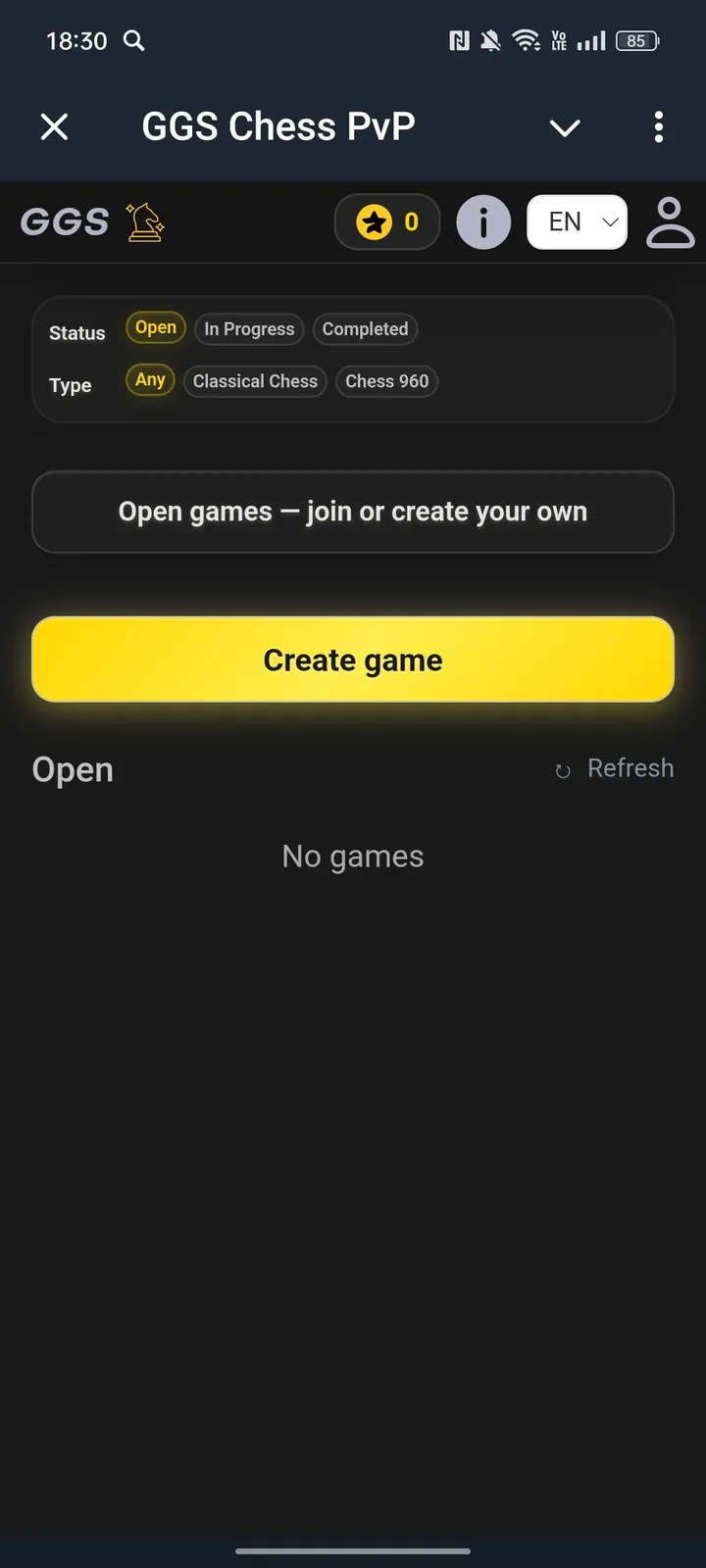 GGS Chess PvP — Screenshot 1