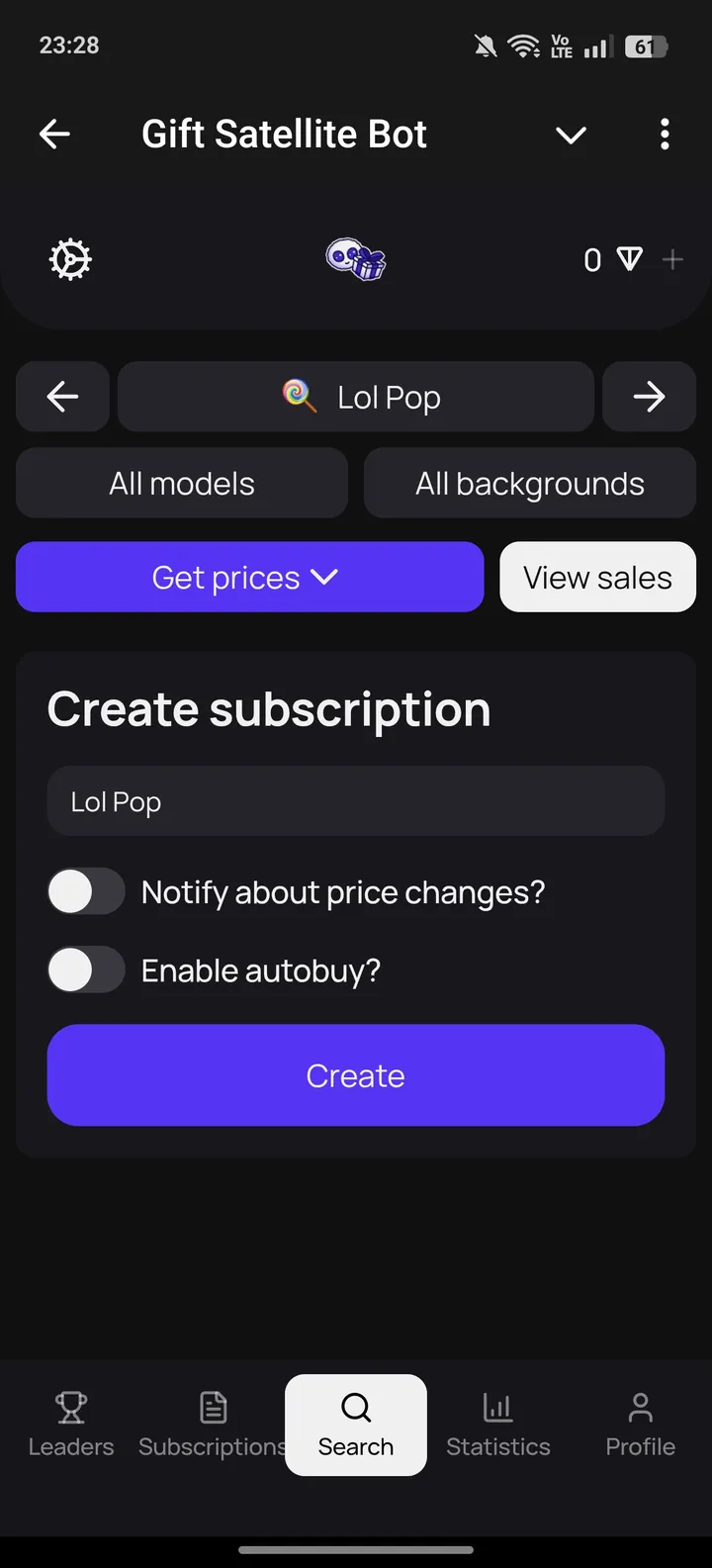 Gift Satellite Bot — Screenshot 4