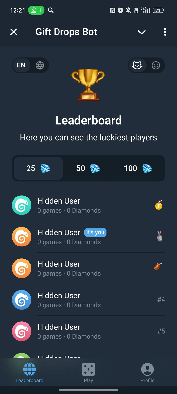 Gift Drops Bot — Screenshot 2