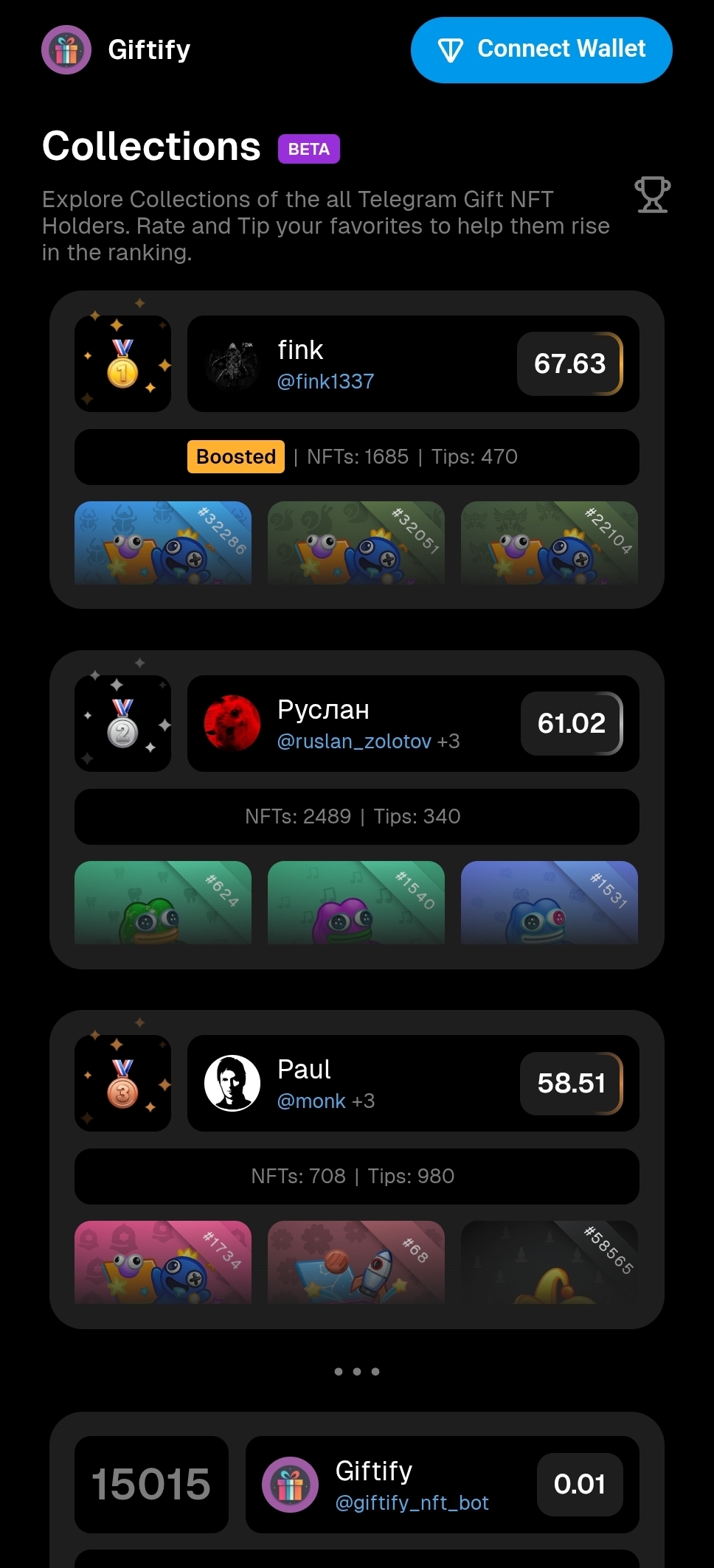 Giftify - Random NFT — Screenshot 5