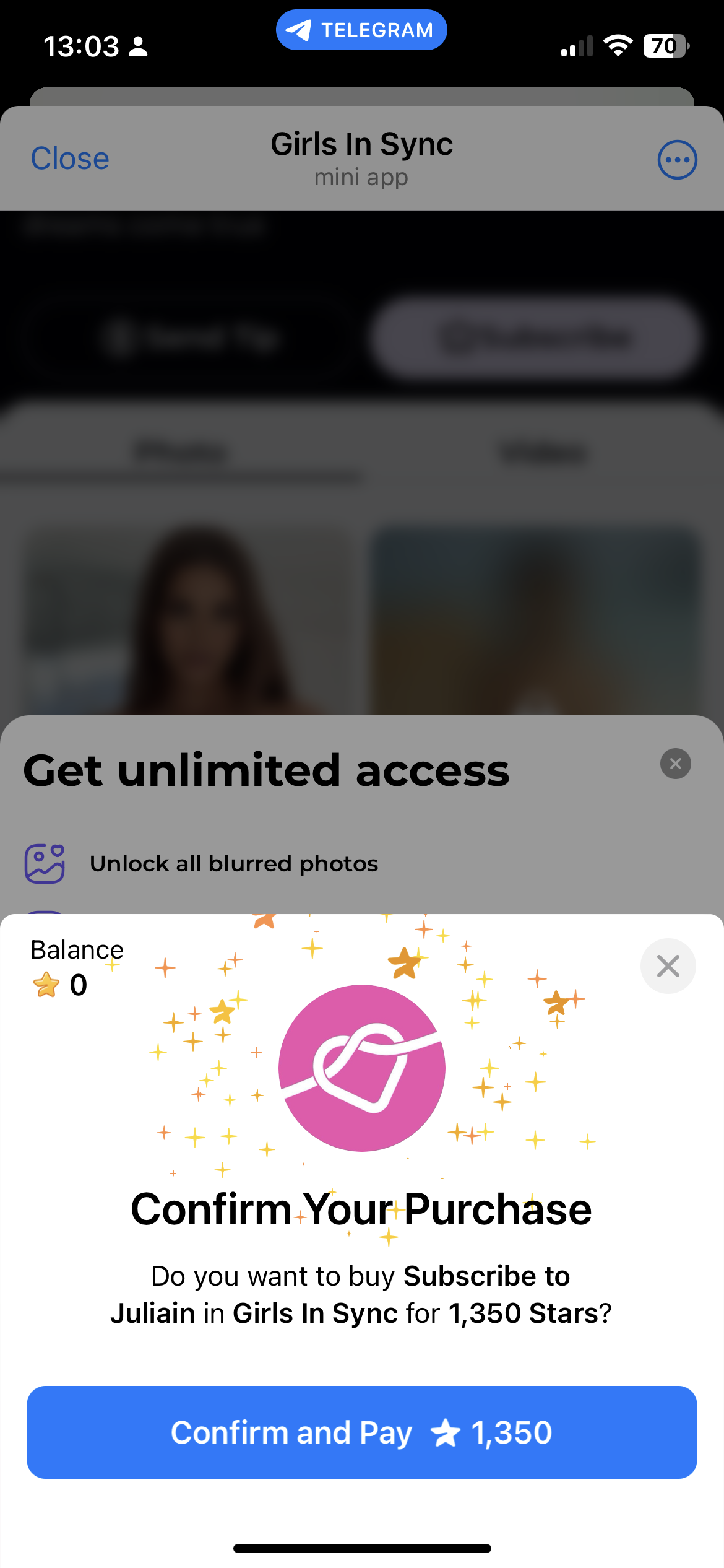 @GirlsInSyncBot — Screenshot 3