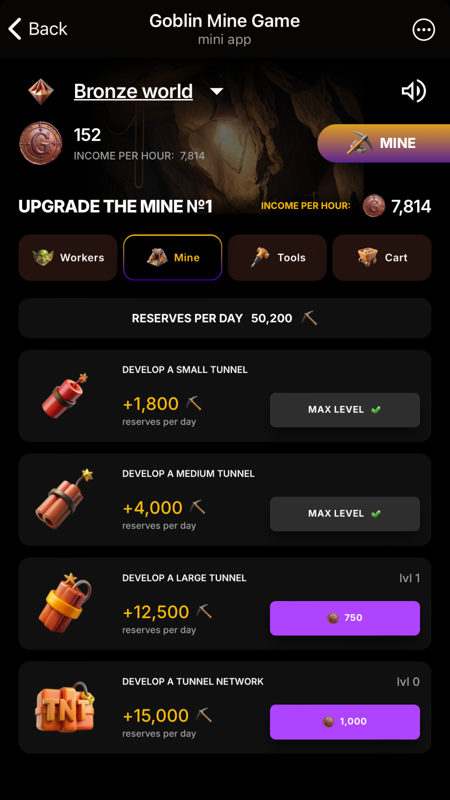 Goblin Mine — Screenshot 2