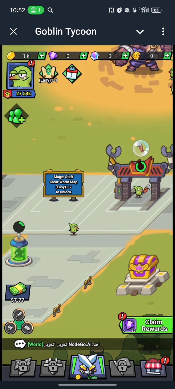 Goblin Tycoon — Screenshot 1