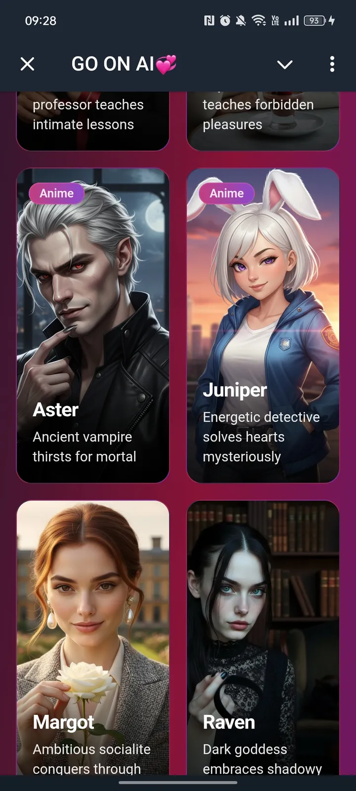 GO ON AI💞 — Screenshot 3