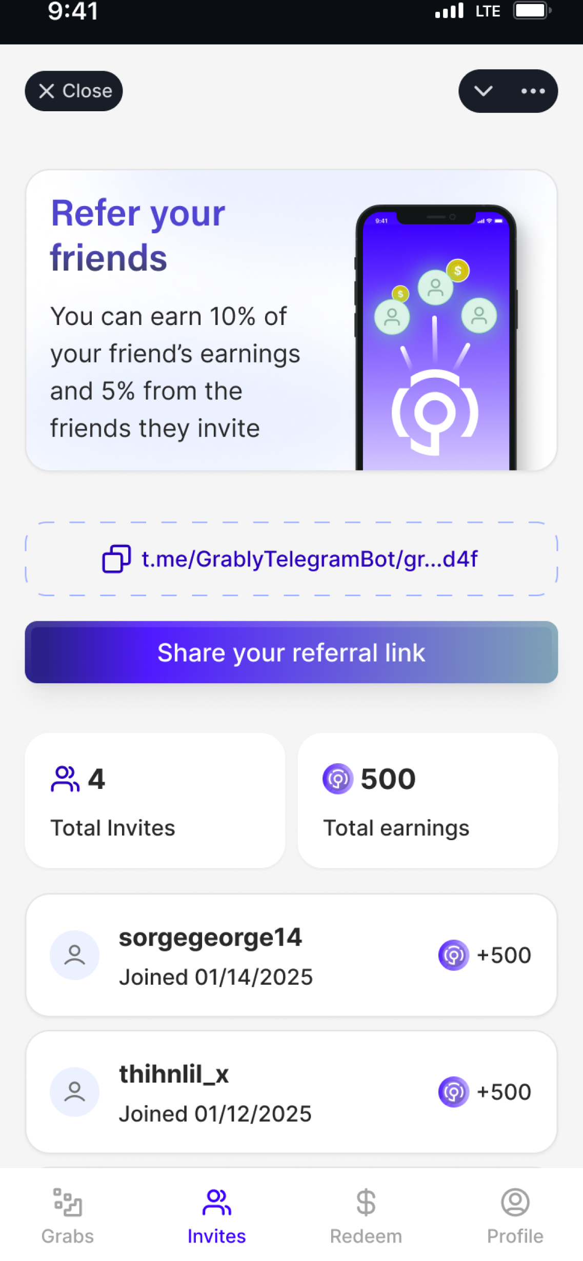 Grably — Screenshot 1