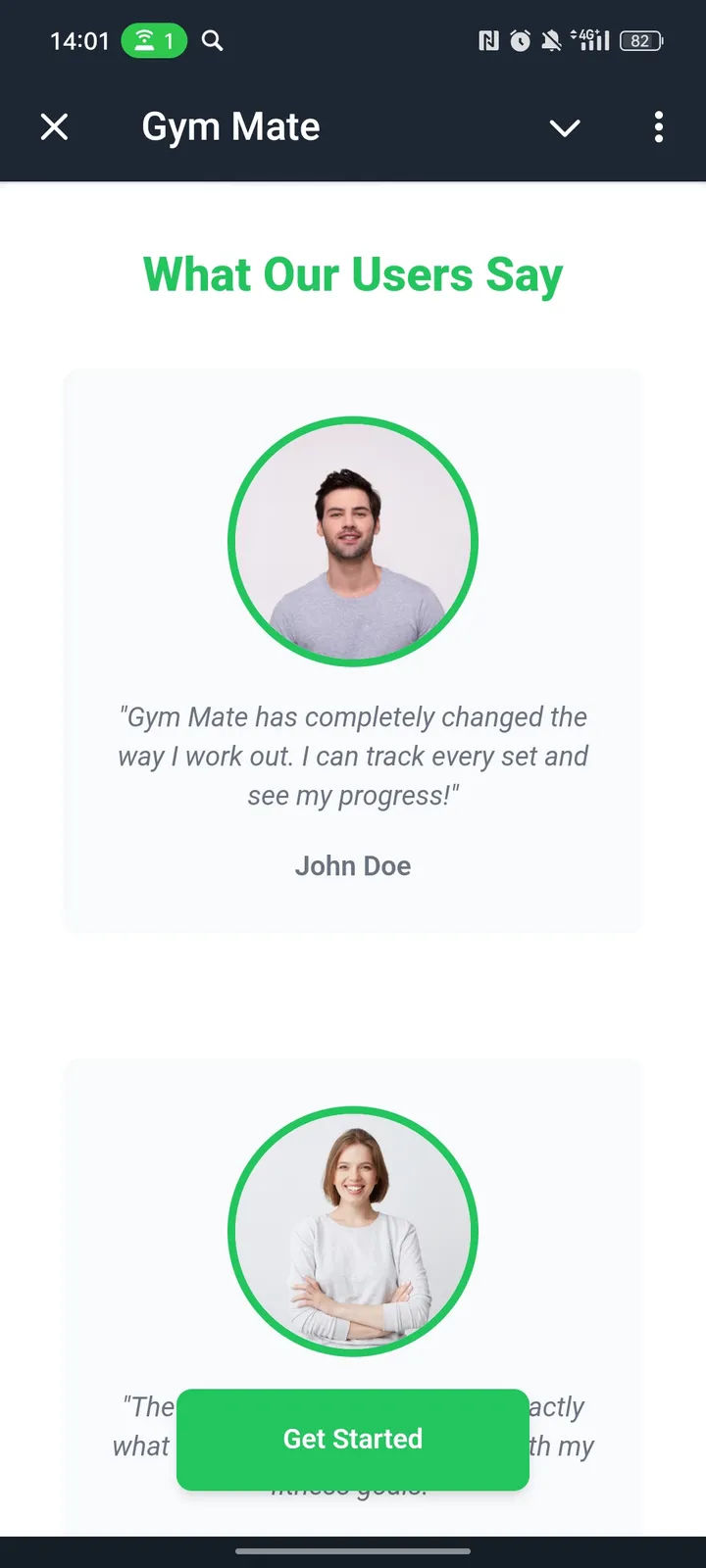 Gym Mate — Screenshot 3
