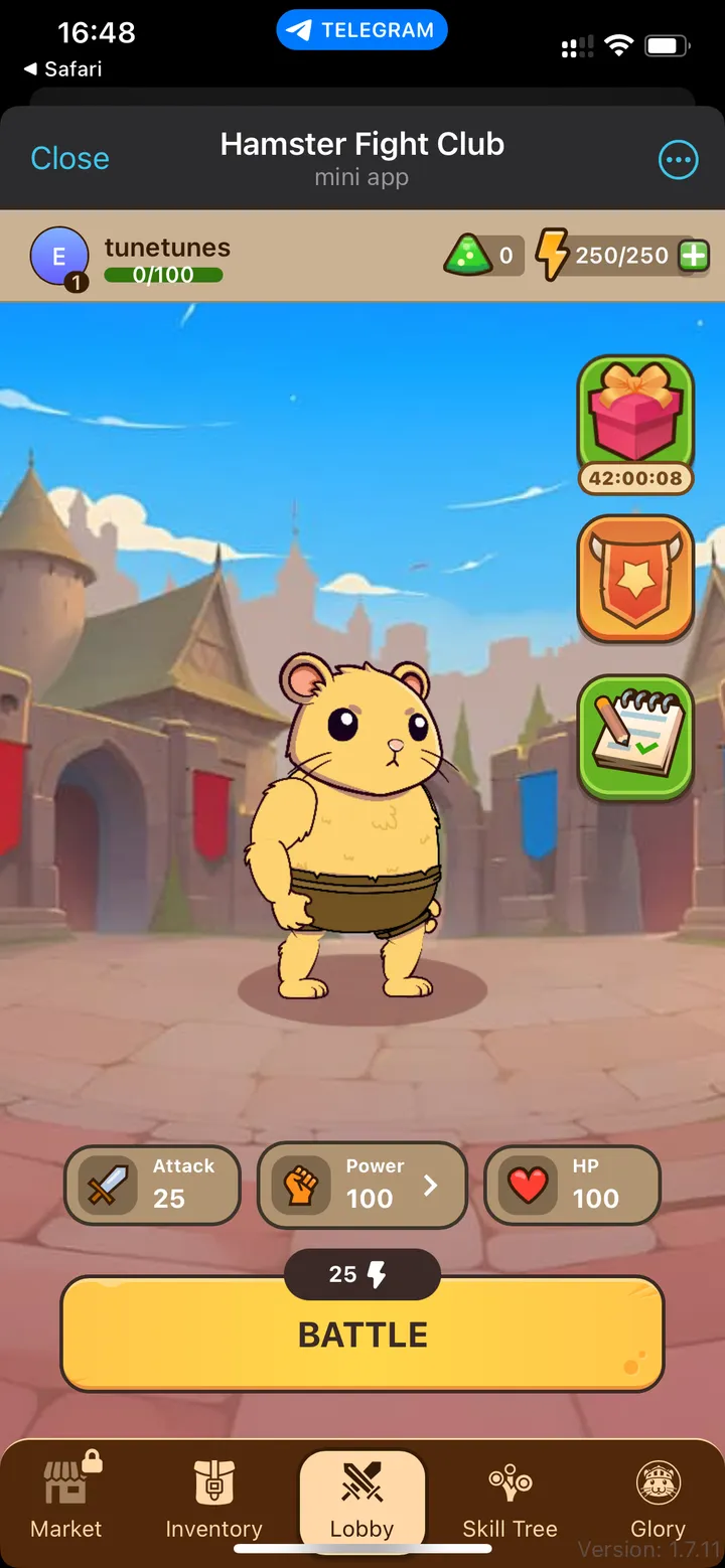 Hamster Fight Club — Screenshot 2