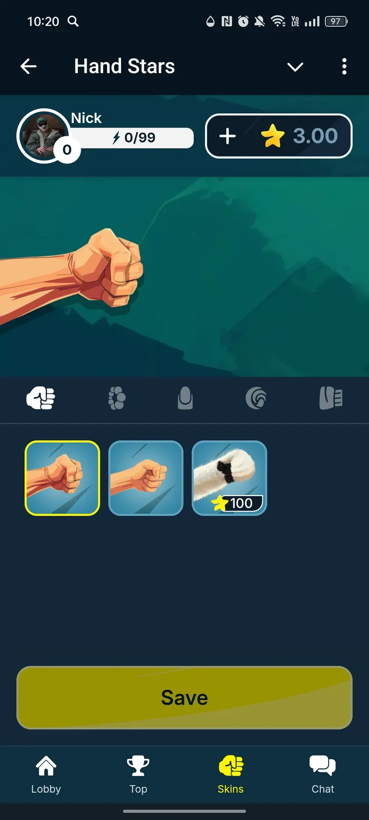 Hand Stars — Screenshot 4