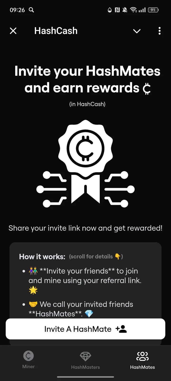 HashCash — Screenshot 3
