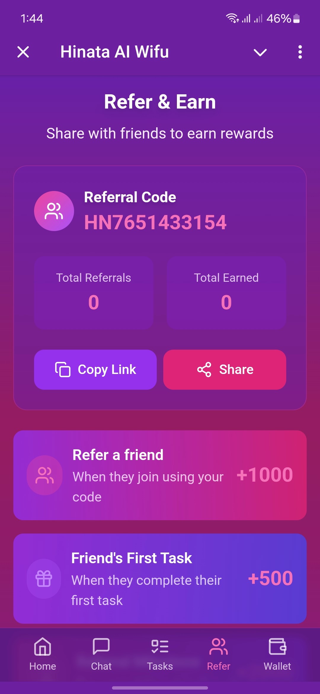 Hinata AI Wifu — Screenshot 4