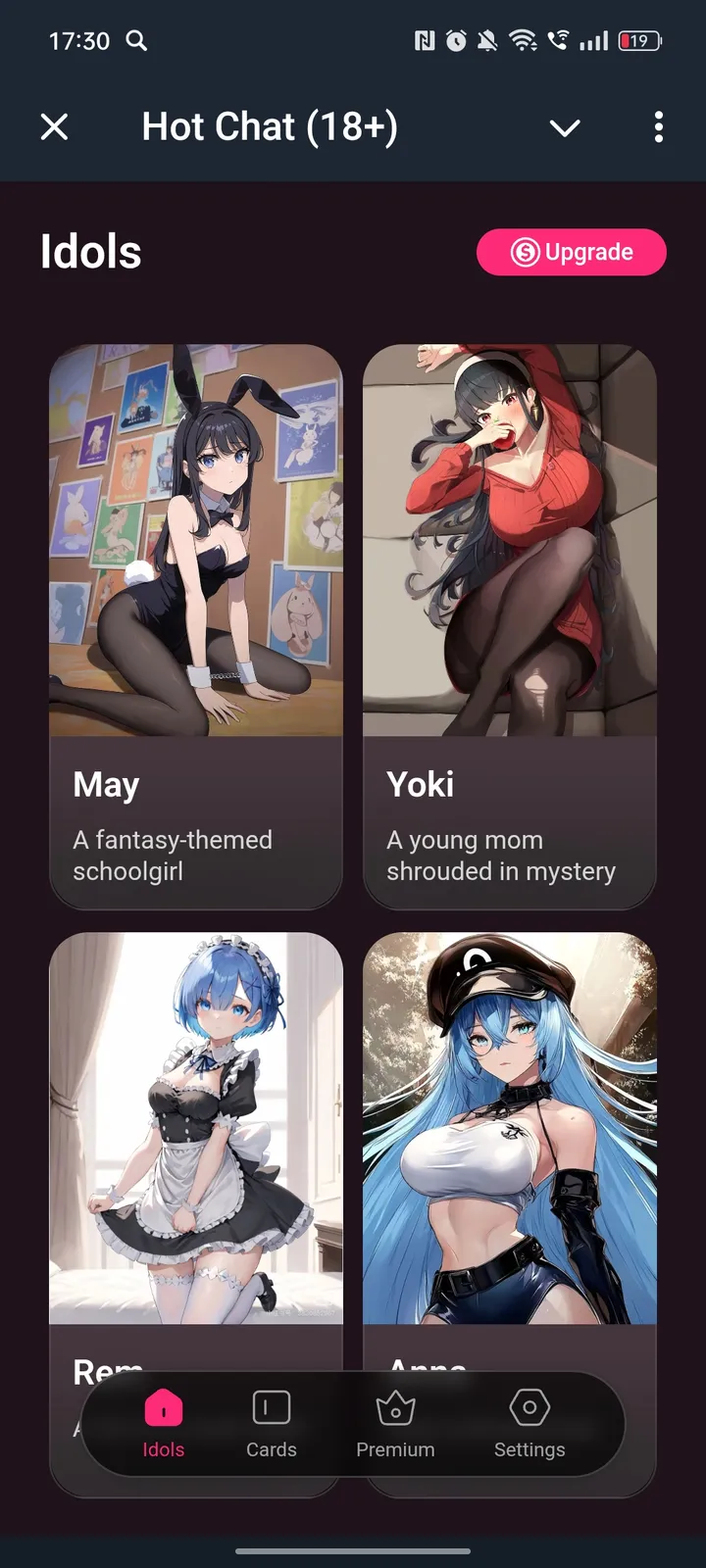 Hot Chat (18 ) — Screenshot 1