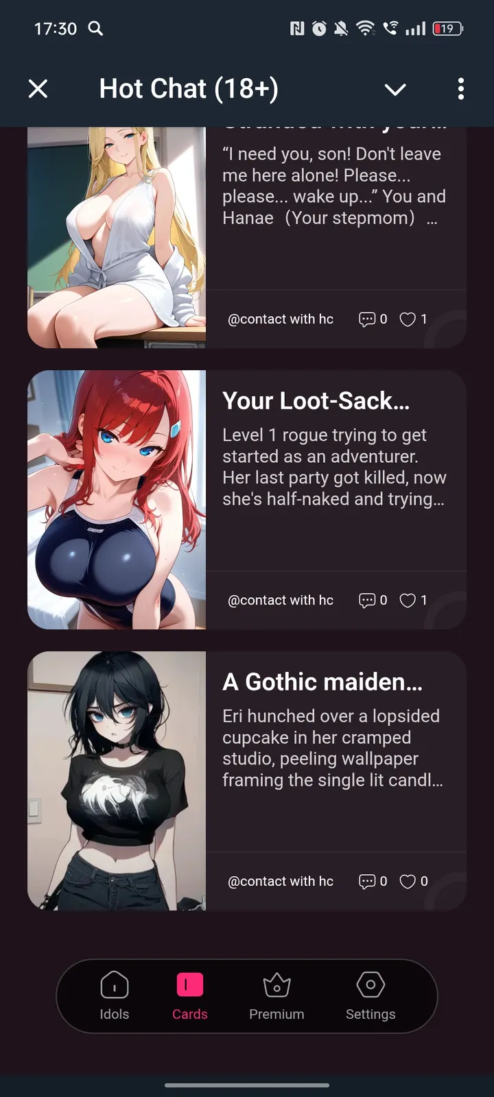 Hot Chat (18 ) — Screenshot 2