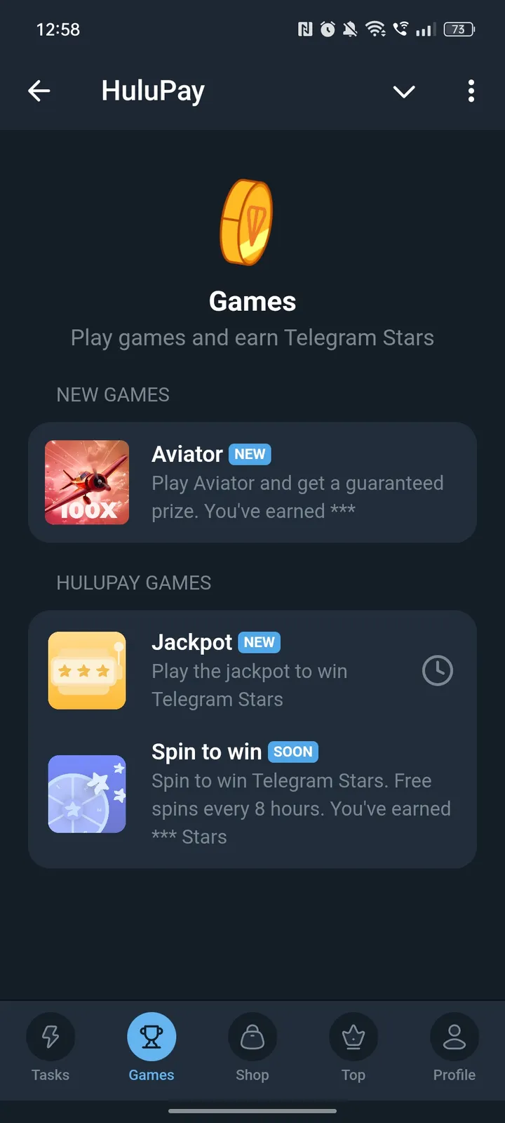 HuluPay ️⭐️ — Screenshot 2