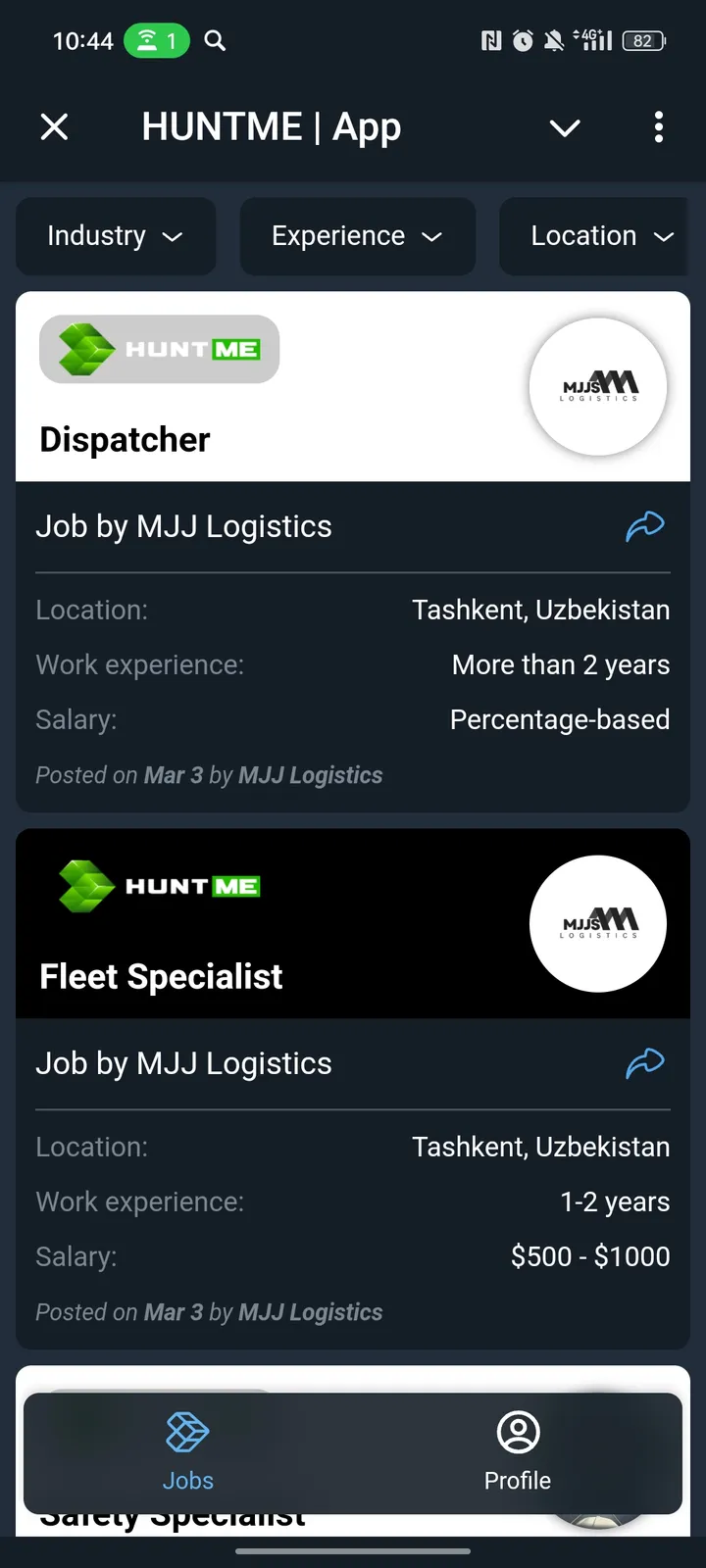 HUNTME | App — Screenshot 1