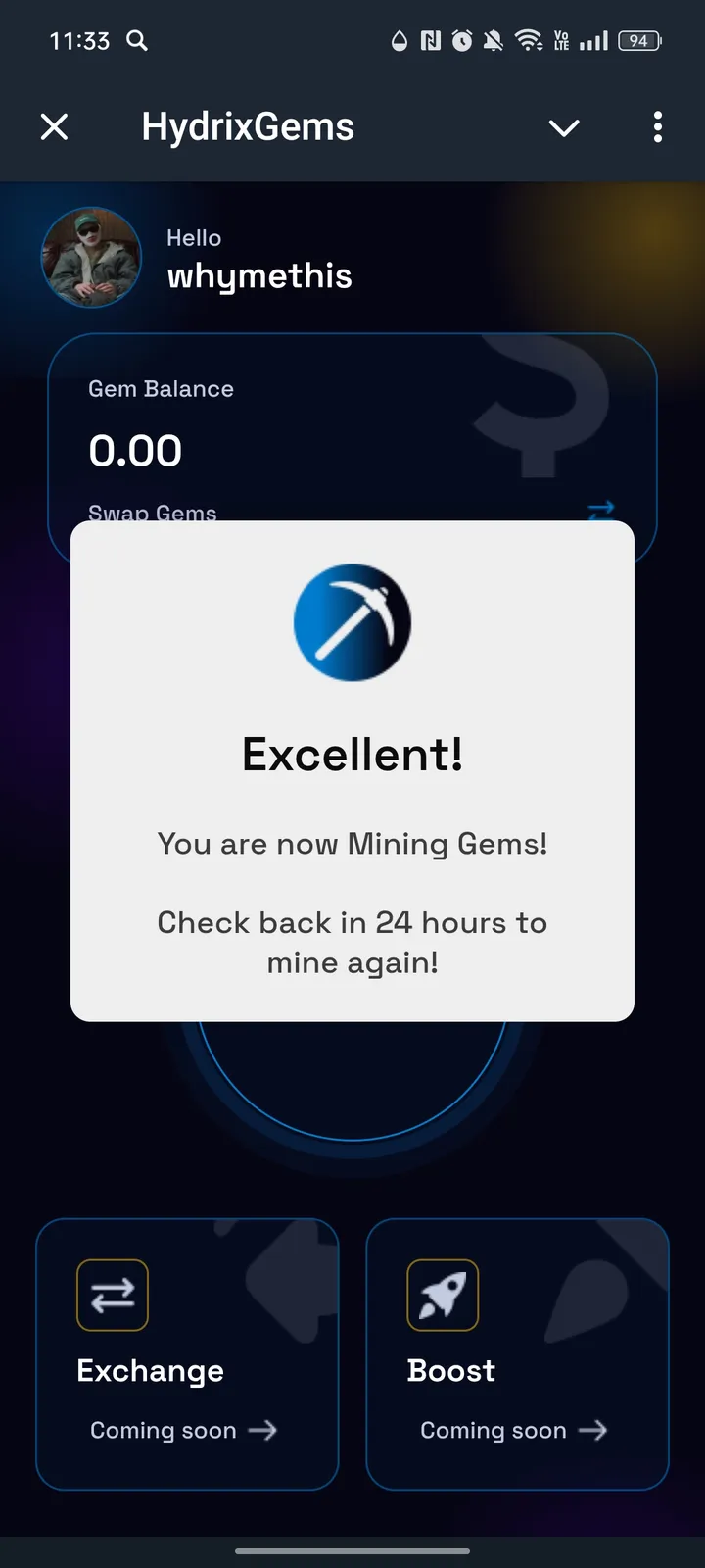 HydrixGems — Screenshot 2