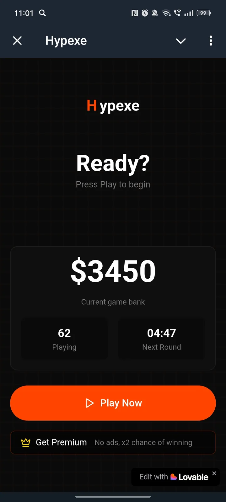 Hypexe — Screenshot 1