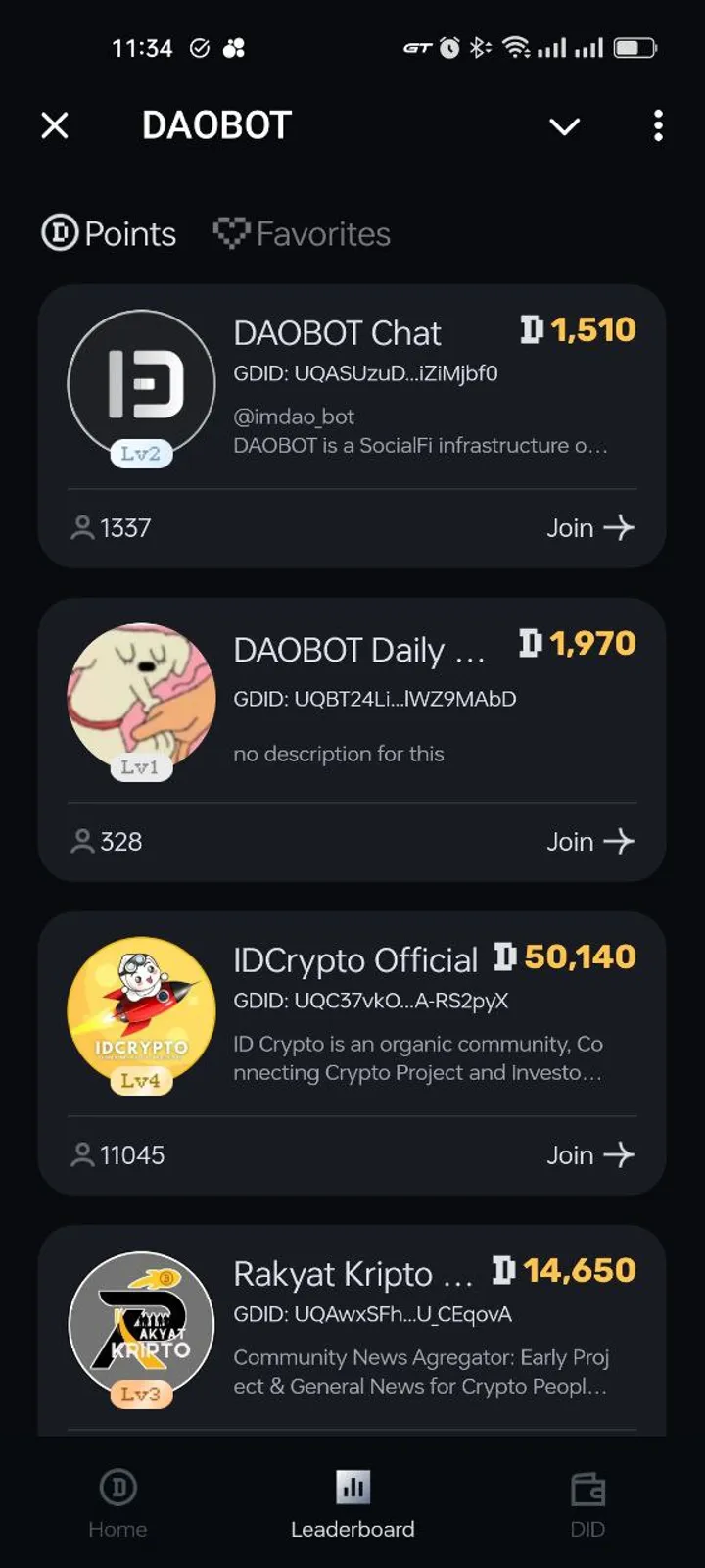 DAOBOT — Screenshot 3