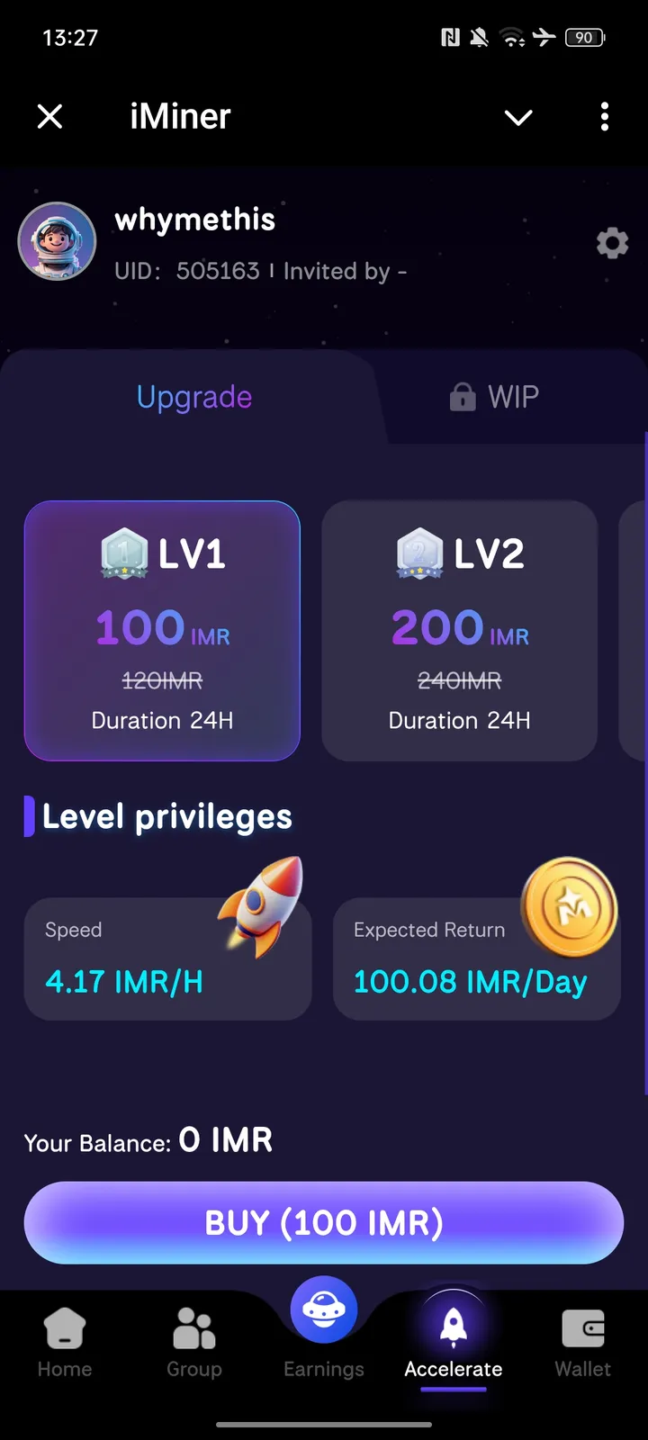 iMiner — Screenshot 4