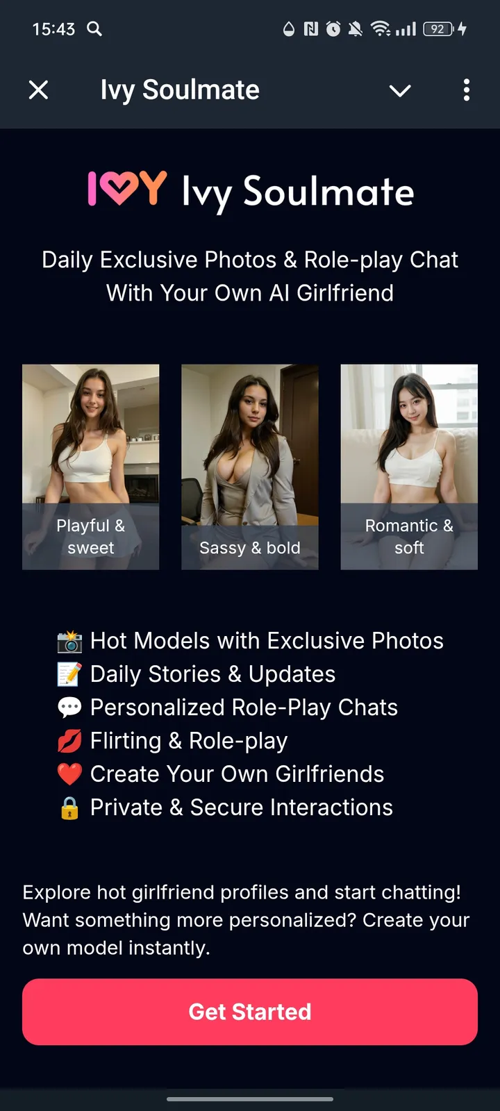 Ivy Soulmate — Screenshot 1