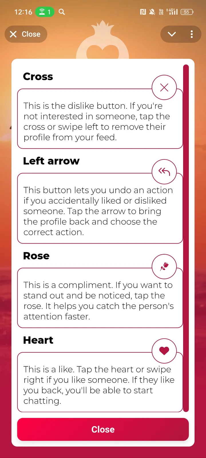 Jerm Dating — Screenshot 2