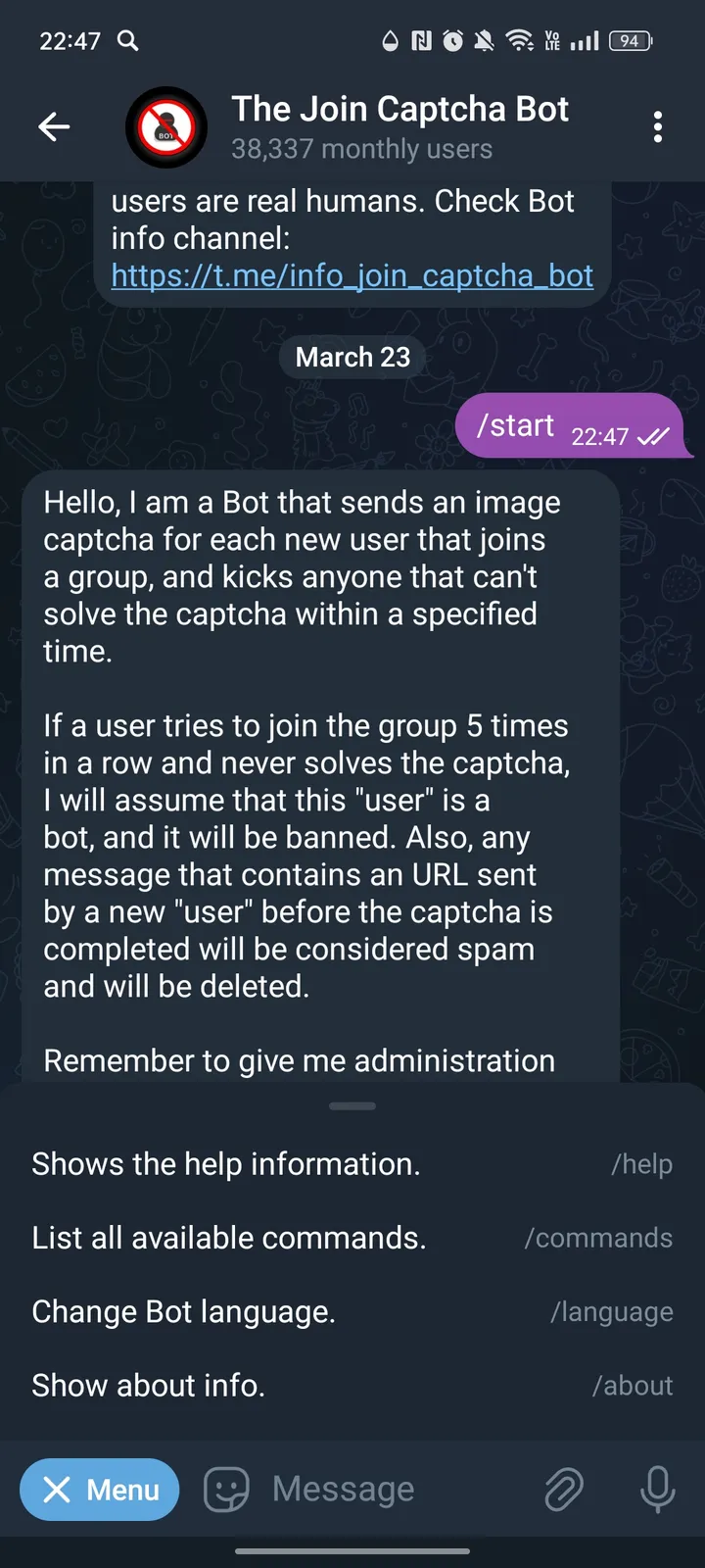 The Join Captcha Bot — Screenshot 3